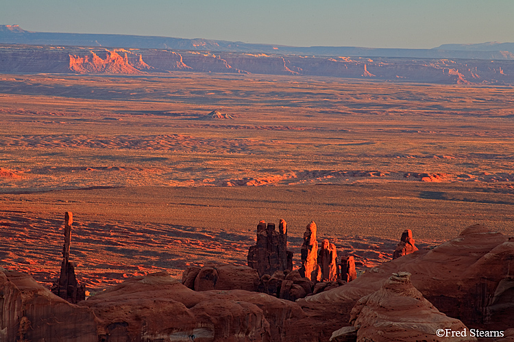 Monument Valley Hunts Mesa Sunrise