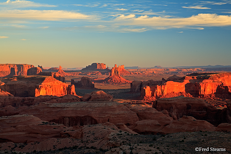 Monument Valley Hunts Mesa Sunrise
