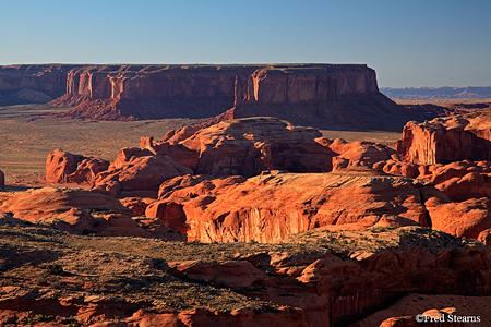 Monument Valley Hunts Mesa Sunset