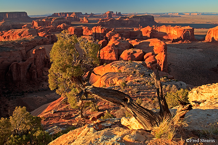 Monument Valley Hunts Mesa Sunset