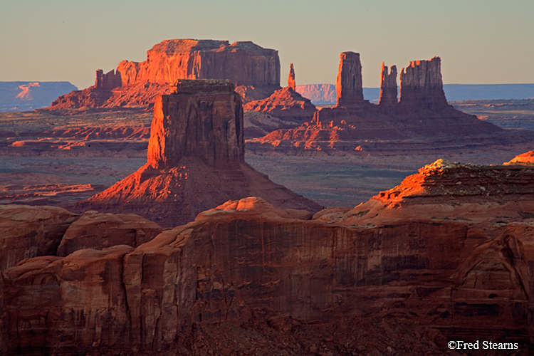 Monument Valley Hunts Mesa Sunset